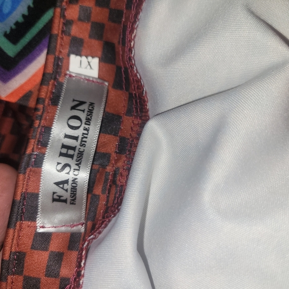 Colorful Mandala Print Dress Sz.XL - Picture 7 of 7